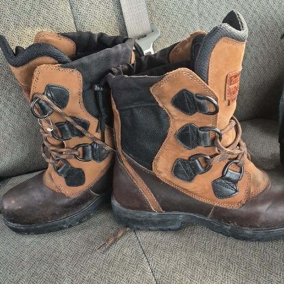 Timberland Two-Tone Brown and Black Boots main image 4